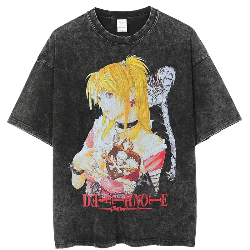 Anime Graphic Print T-Shirts Solus™