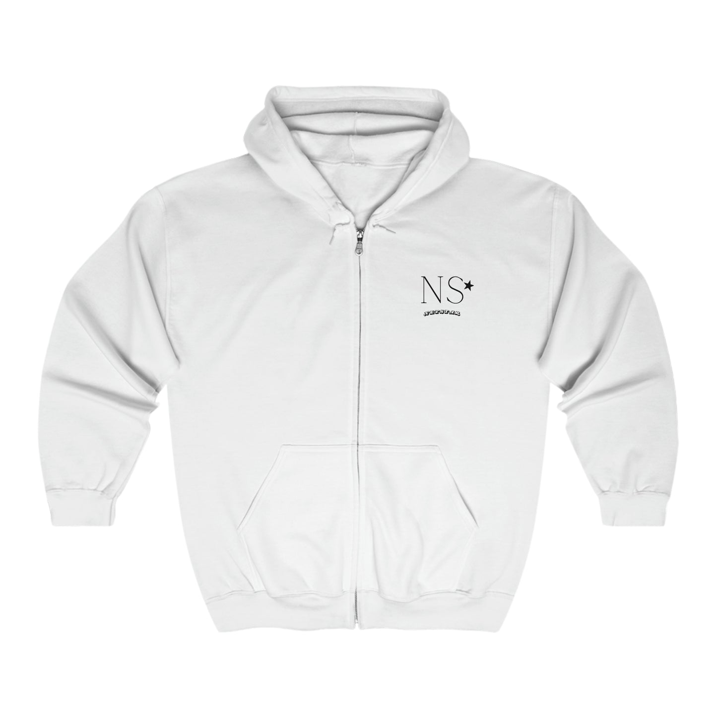 netstar® Full Zip White Jacket Printify