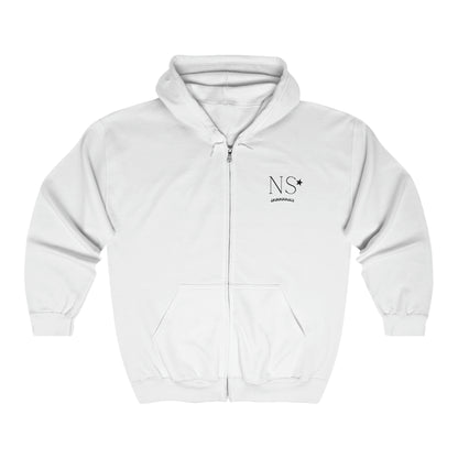 netstar® Full Zip White Jacket Printify