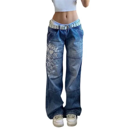 Low Waisted Y2k Denim Jeans Womens netstar®