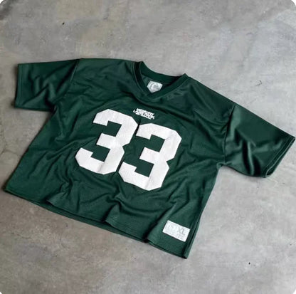 Y2K Sport Mesh Oversized 33 Jersey