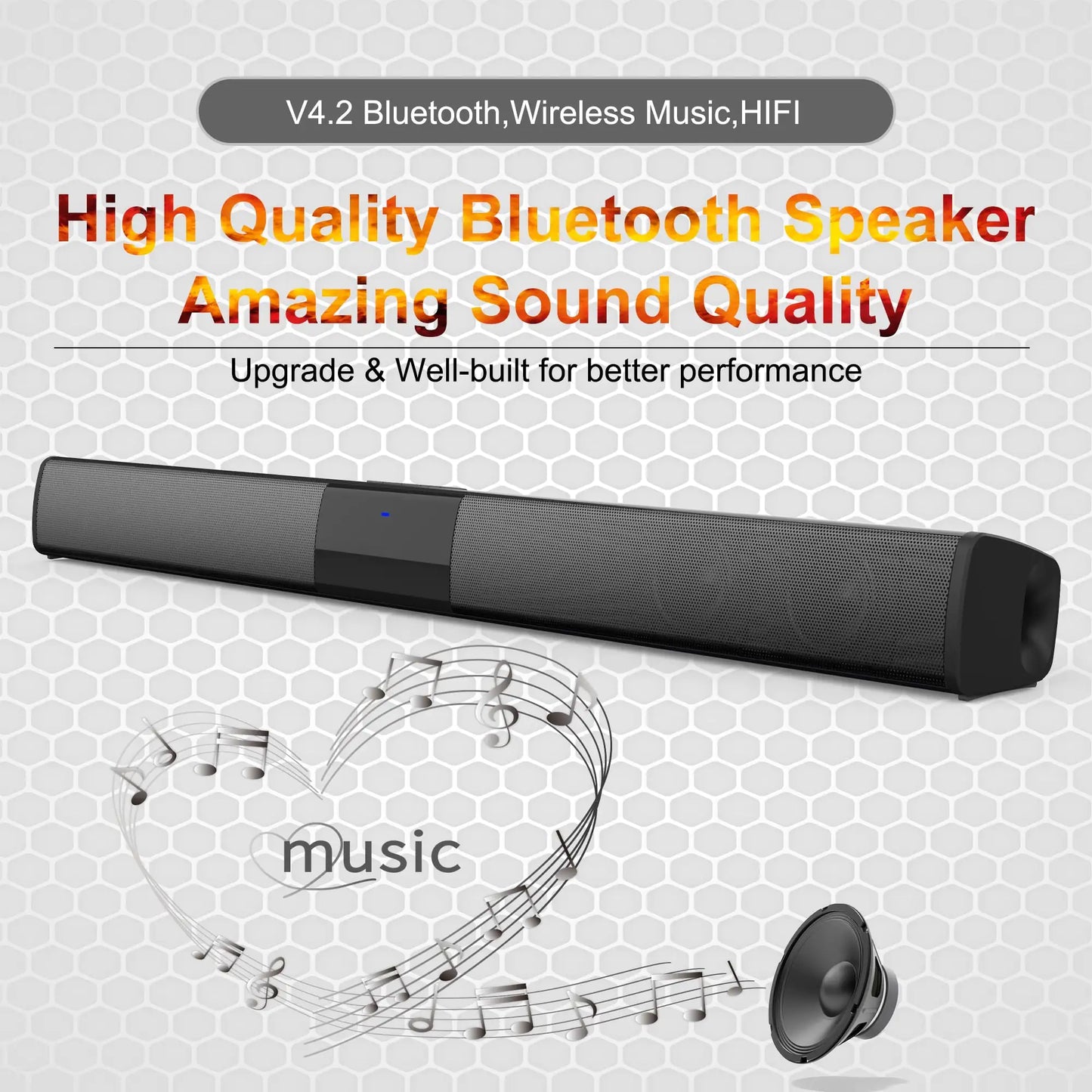 Home Theater Wireless Sound Bar Solus™