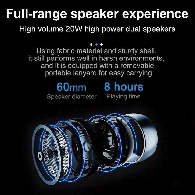 Wireless Bluetooth Speaker Waterproof