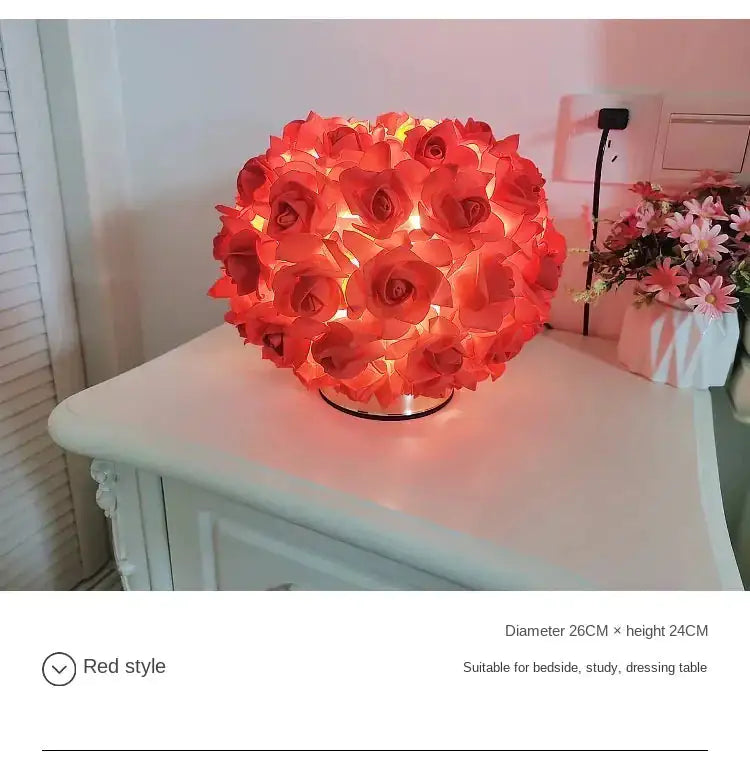 Rose Flower LED Night Light Solus™