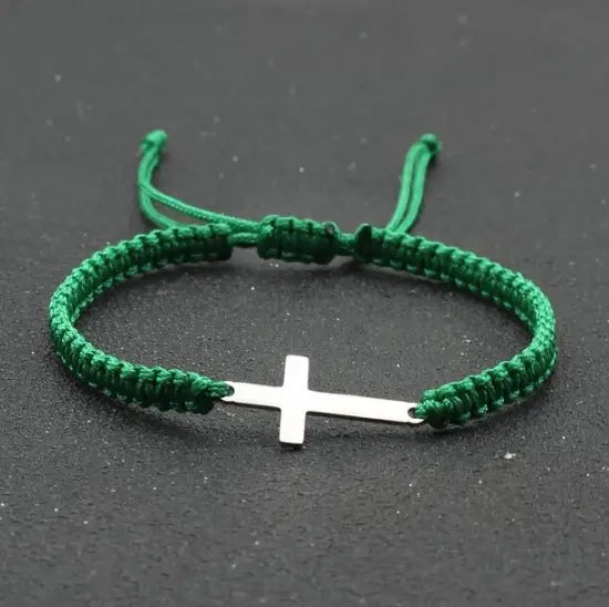 Rope Cross Bracelet N$★®