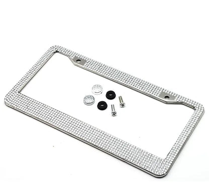 Car Bling Rear License Plate Frame