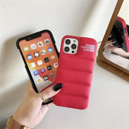 Puff Jacket Phone Case For iPhone