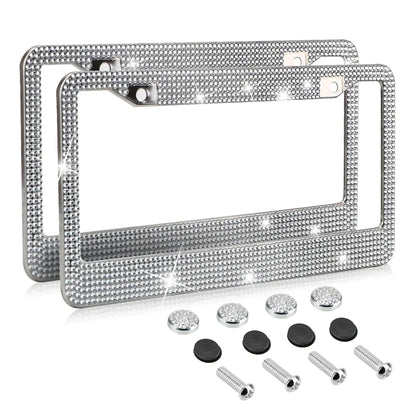 Car Bling Rear License Plate Frame