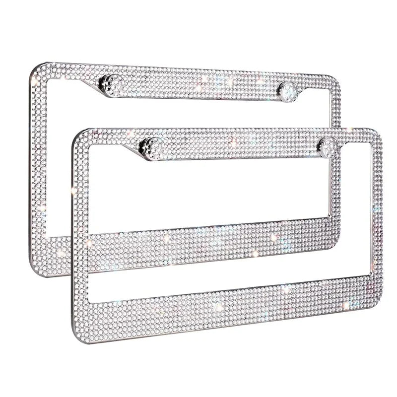 Car Bling Rear License Plate Frame