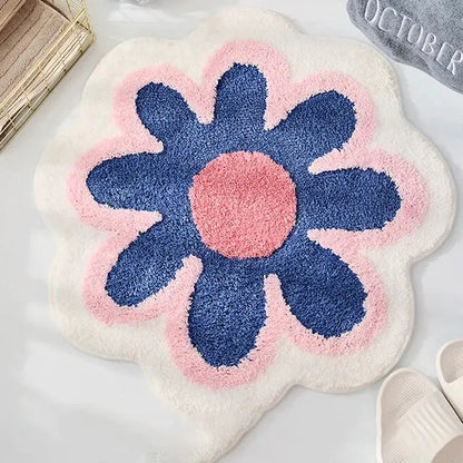 Round Flower Tuft Rug Solus™