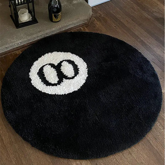 Fashion 8 Ball Rug net star