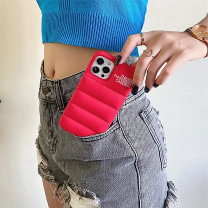 Puff Jacket Phone Case For iPhone