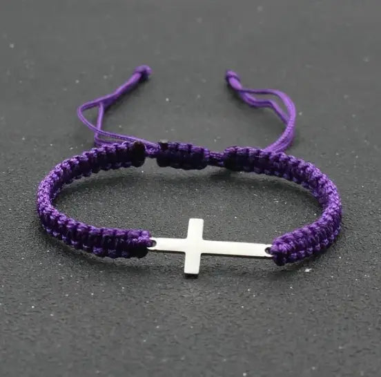 Rope Cross Bracelet N$★®