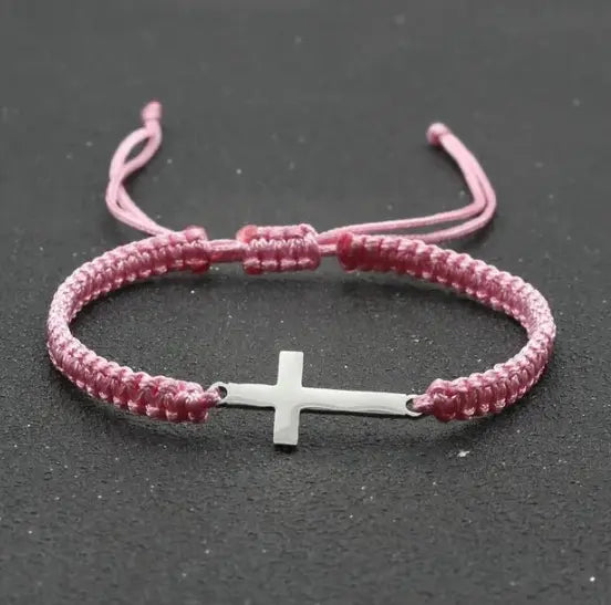 Rope Cross Bracelet N$★®