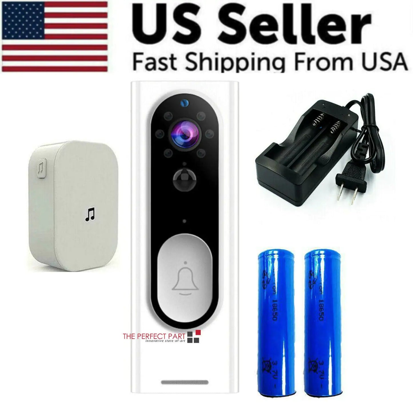 Ring Doorbell 1080P HD WiFi Security Camera