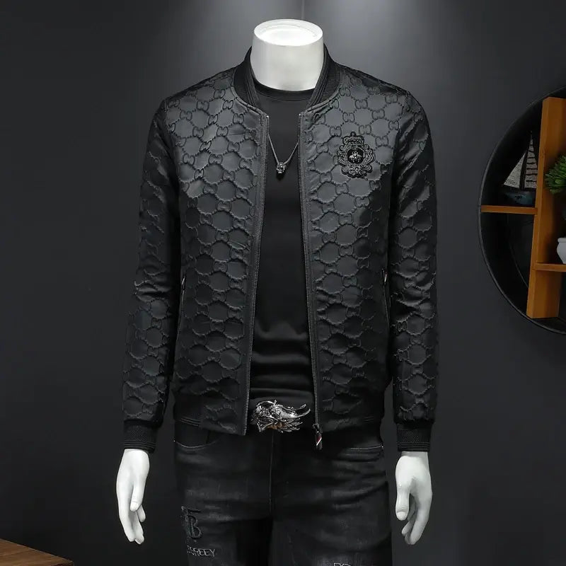 Luxury Black Leather Jacket netstar®