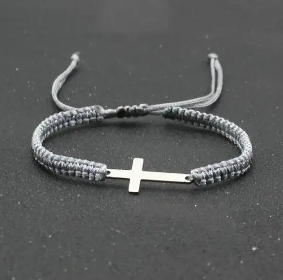 Rope Cross Bracelet N$★®