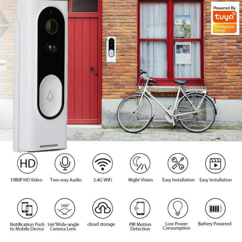 Ring Doorbell 1080P HD WiFi Security Camera