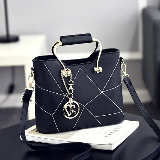 Luxury Geometric Design Women's Handbag