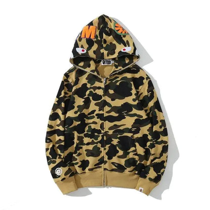 Bathing Ape® Shark Multi-Color Zip Ups