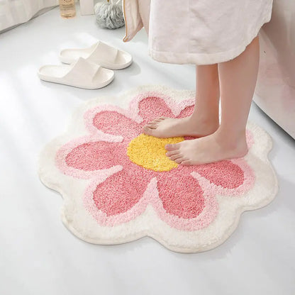 Round Flower Tuft Rug Solus™