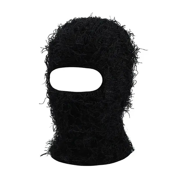 Distressed Knitted Full Face Cover Ski netstar®