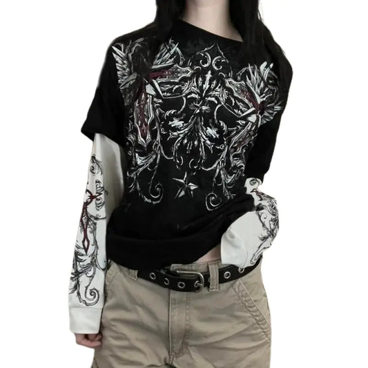 Gothic Two-Piece T-Shirt