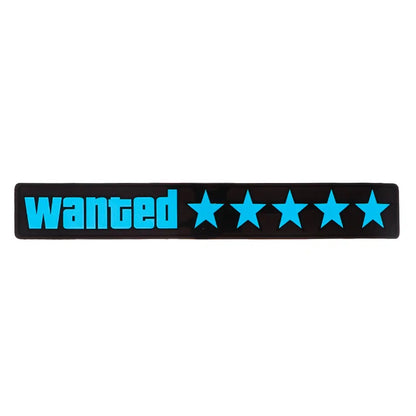 Wanted 5 Star Car Window Sticker netstar®