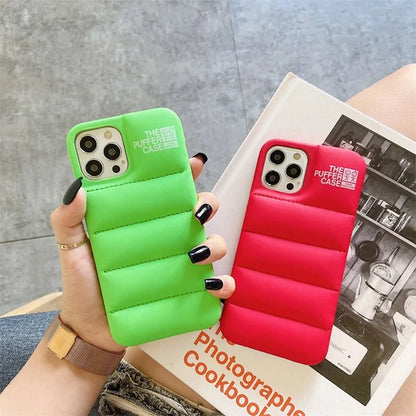 Puff Jacket Phone Case For iPhone