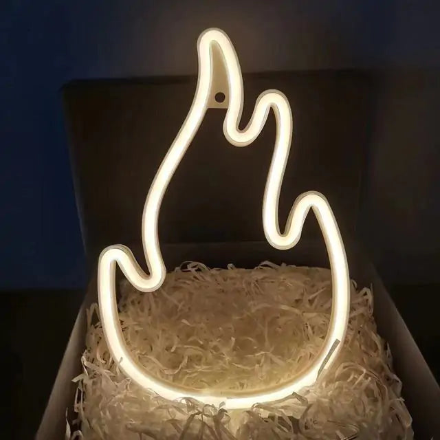 LED Fire Flame Light