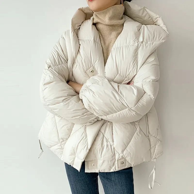 White Luxury Padded Jacket