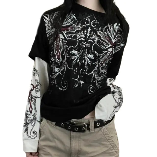 Gothic Two-Piece T-Shirt