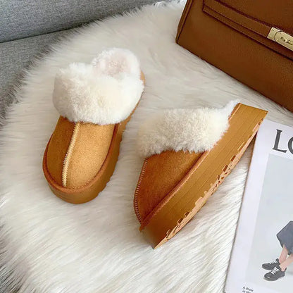 Winter Plush Luxury Slip On Shoes