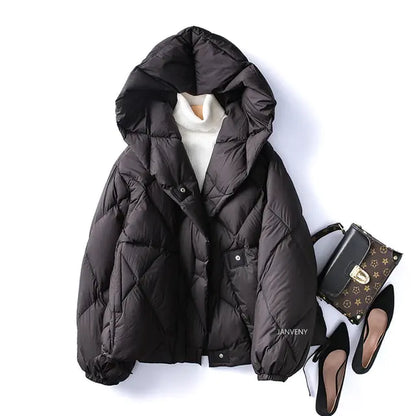 White Luxury Padded Jacket