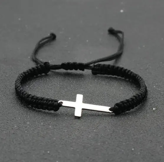 Rope Cross Bracelet N$★®