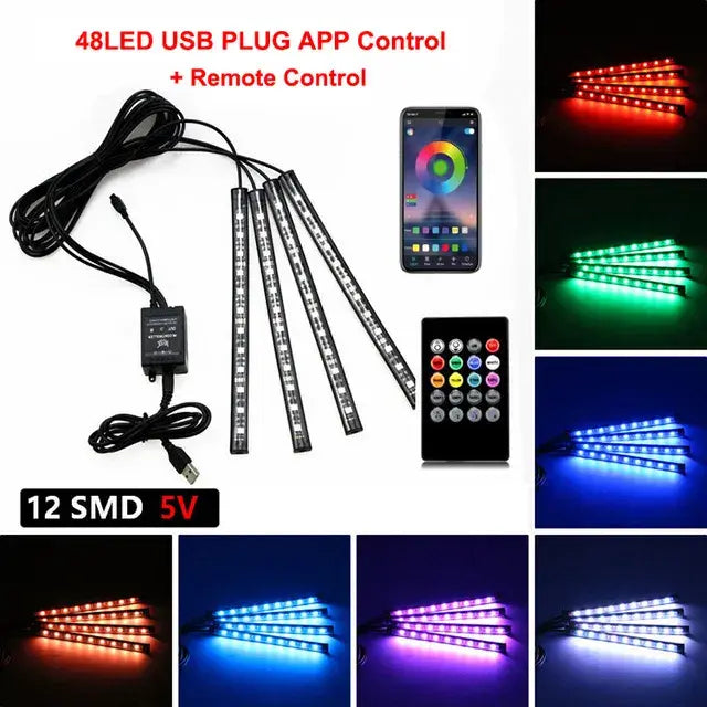 Car Interior LED Kit Bluetooth netstar®