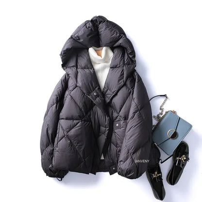 White Luxury Padded Jacket