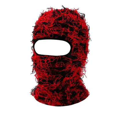 Distressed Knitted Full Face Cover Ski netstar®