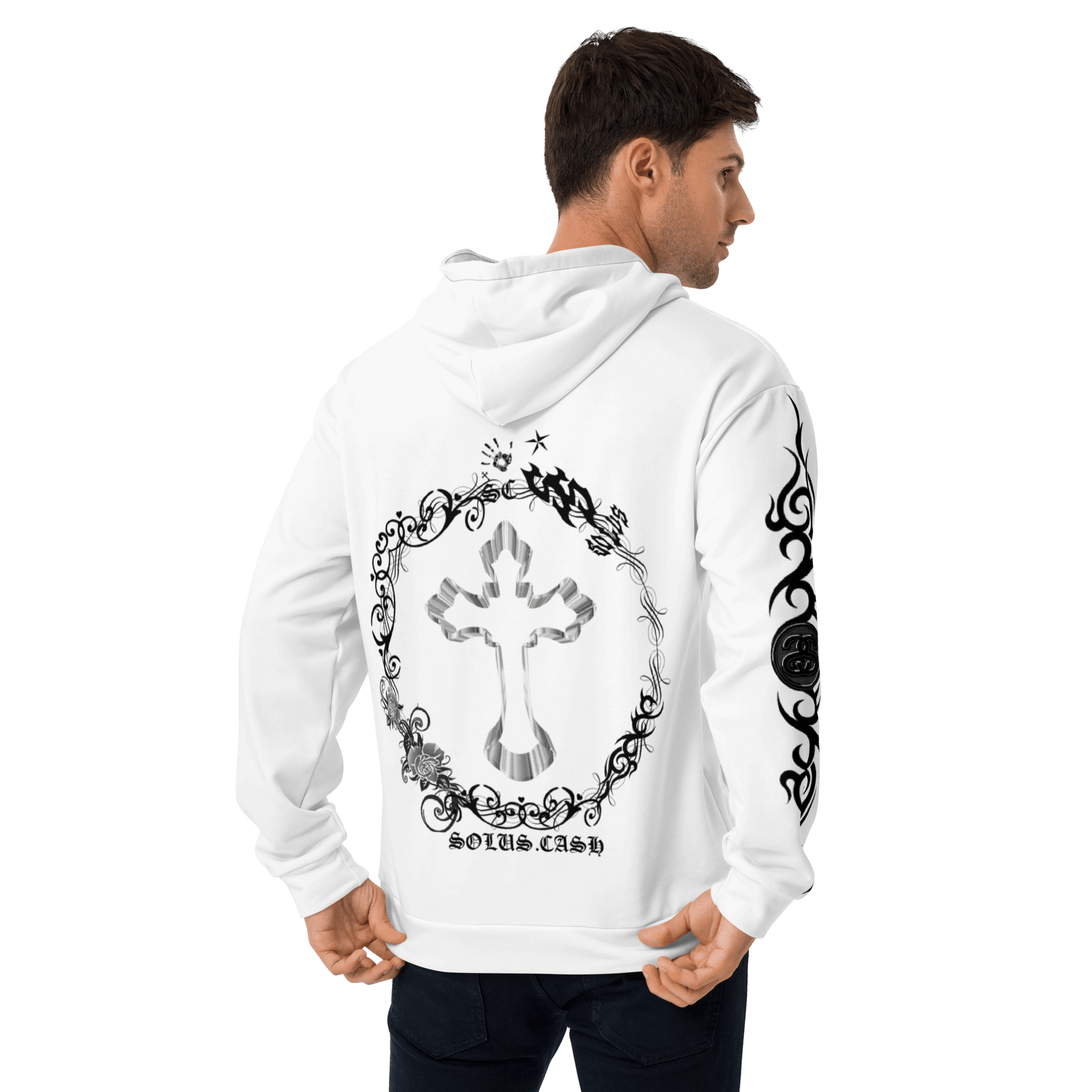 4★ (NEW) Solus Exclusive All Over Print Floral Hoodie