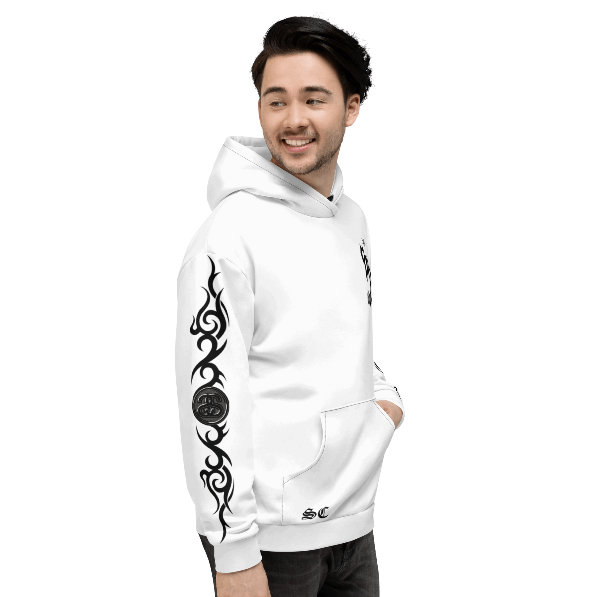 4★ (NEW) Solus Exclusive All Over Print Floral Hoodie