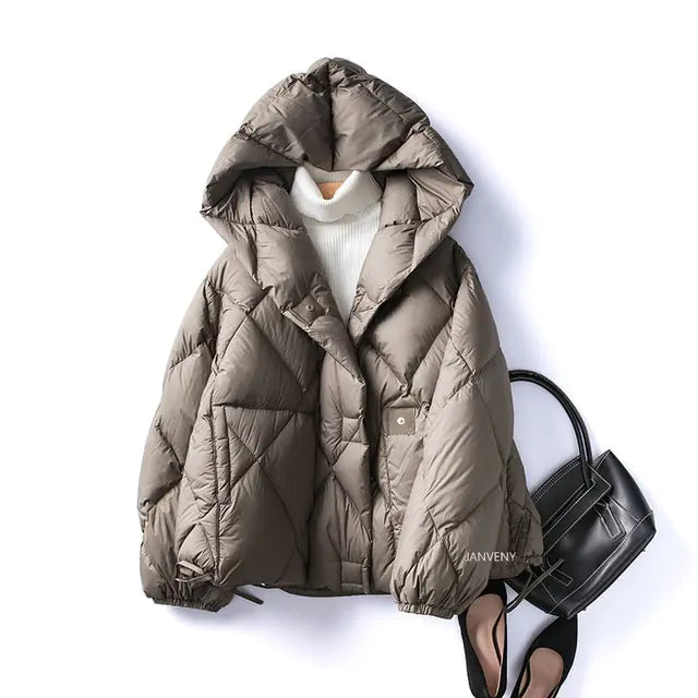 White Luxury Padded Jacket