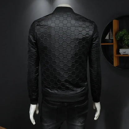 Luxury Black Leather Jacket netstar®