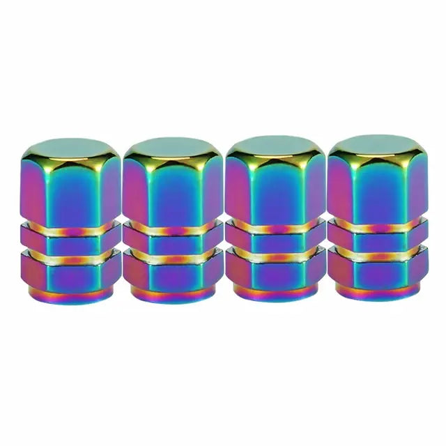 Multicolor Tire Valve Stem Caps netstar®