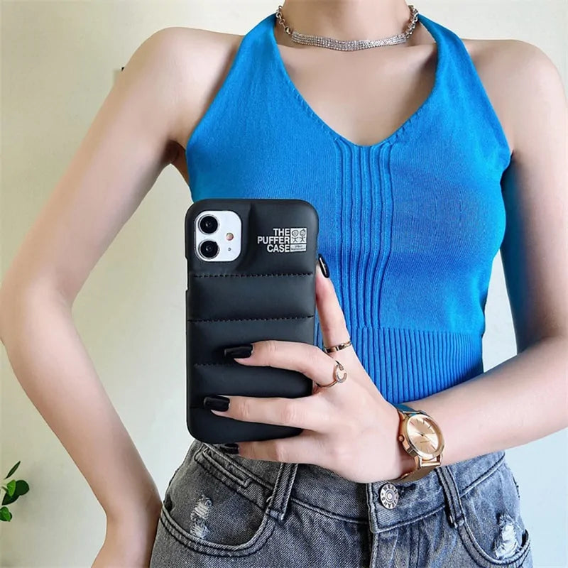 Puff Jacket Phone Case For iPhone