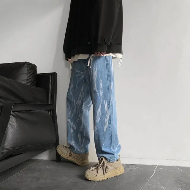 Tie-dye Styled Jeans Solus™