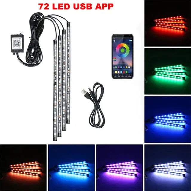 Car Interior LED Kit Bluetooth netstar®