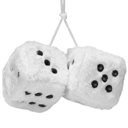 Fuzzy Plush Dice