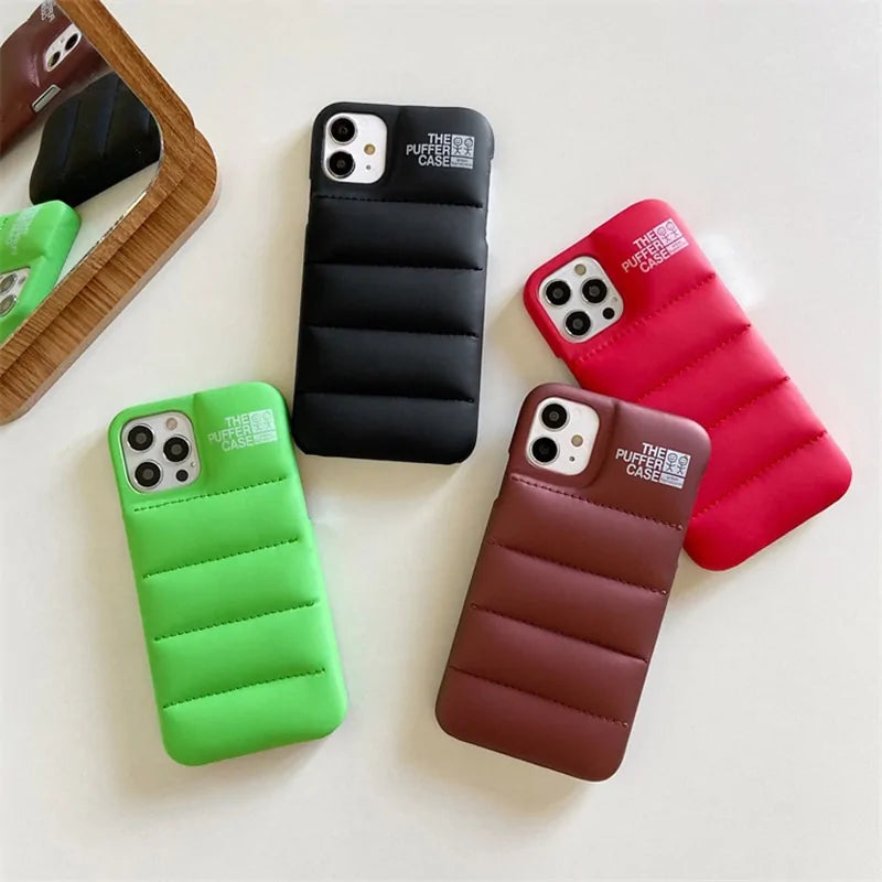 Puff Jacket Phone Case For iPhone