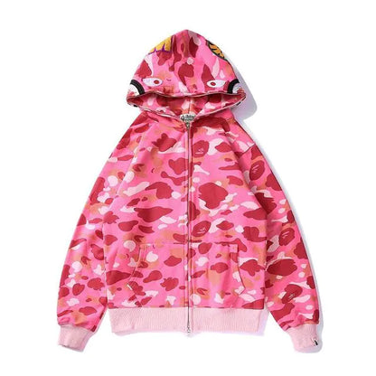 Bathing Ape® Shark Multi-Color Zip Ups