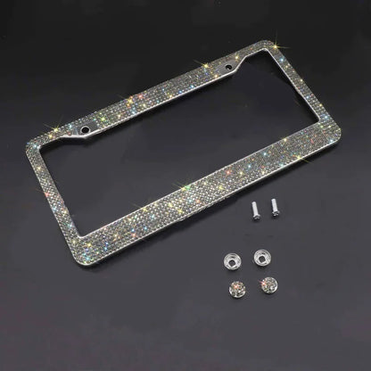 Car Bling Rear License Plate Frame